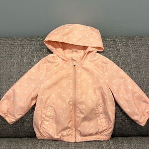 baby GAP girls rain jacket 12-18M